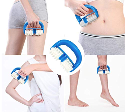 Funxim Kit de Masajeador Anticelulítico, Rodillo para Celulitis y Ventosas, Masaje de silicona Cupping Body Cup Masaje Roller Health Beauty Care para tratamiento y reducción de celulitis (3 set)