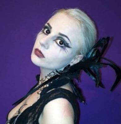 FXEYEZ® Lentillas de Color"Bruja" + recipiente de FXEYEZ en blanco, blandas, sin dioptrías pack de 2 unidades - cómodas y perfectas para Halloween, Carnaval, sin corregir