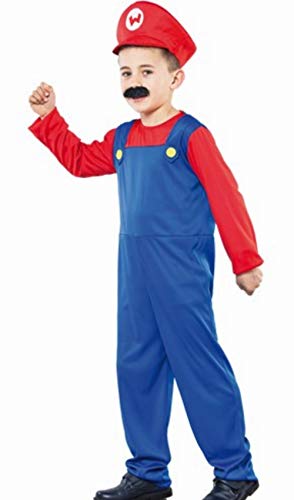 Fyasa 706156-t03 fontanero disfraz, tamaño mediano