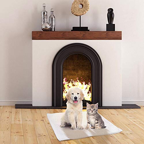 Fyore Manta autocalentable para Gatos & Perros Manta térmica Calentar Mascota Cobija Alfombra de Cama para Mascotas Auto calefacción para Mascotas, Perros y Gatitos para Viajes o casa,58x43 cm