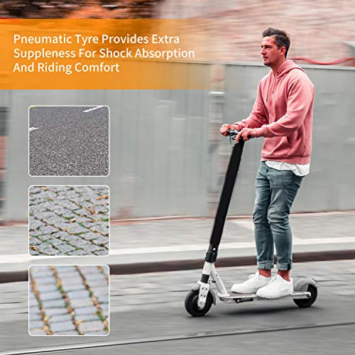 FYTENG Perfectamente Compatible Xiaomi M365 Tubo Interior para Scooter Eléctrico, Tamaño 8 1/2x2 con 2 Palancas, Scooter Tubo Interior para Tubo Delantero/Trasero, Reemplazo De Neumáticos De 1.8 Mm