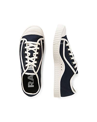 G-STAR RAW Rovulc Denim Low Sneakers, Zapatillas para Hombre, Azul (Blue (Dk Navy 881) 881), 42 EU