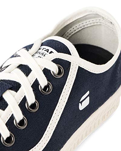 G-STAR RAW Rovulc Denim Low Sneakers, Zapatillas para Hombre, Azul (Blue (Dk Navy 881) 881), 42 EU