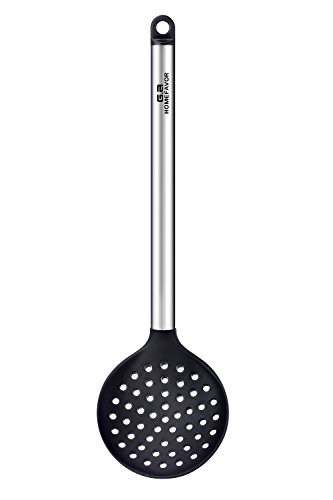 GA Homefavor Chef Buddy 6 Piezas de Cocina Juego de Herramientas de Acero Inoxidable Utensilios de Cocina Silicona Resistente al Calor Negro