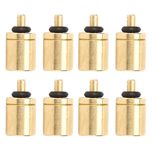 GAESHOW 8 Uds Mini válvulas Conector de Adaptador de Cabezal de Horno al Aire Libre Estufa Accesorios de Tanque de Gas Estufa de válvula de Tanque de Gas