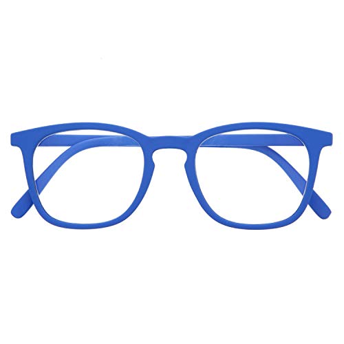 Gafas de Presbicia con Filtro Anti Luz Azul para Ordenador. Gafas Graduadas de Lectura para Hombre y Mujer con Cristales Anti-reflejantes. Klein +1.0 – TATE