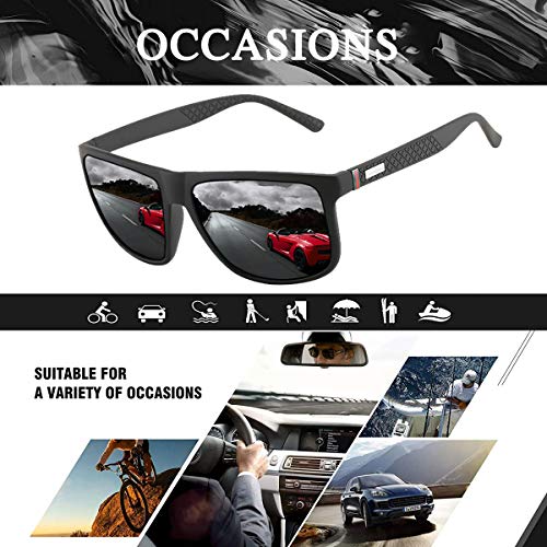 Gafas de sol polarizadas para hombres y mujeres; marcos vintage/clásicos/elegantes; objetivos de alta definición; Golf/Conducción/Pesca/Deportes al aire libre/Gafas de sol de moda