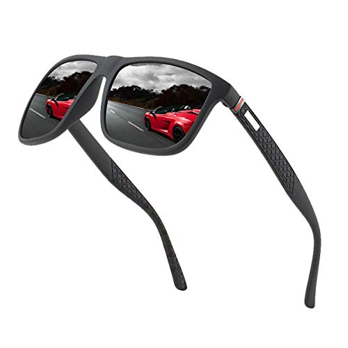 Gafas de sol polarizadas para hombres y mujeres; marcos vintage/clásicos/elegantes; objetivos de alta definición; Golf/Conducción/Pesca/Deportes al aire libre/Gafas de sol de moda