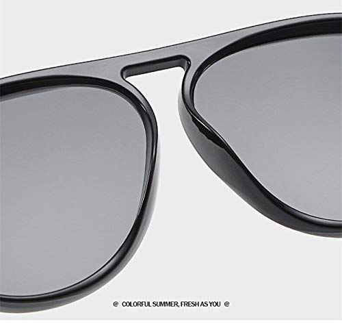 Gafas de Sol Sunglasses Gafas De Sol De Tortuga De Gran Tamaño Mujeres Hombres Gafas De Sol De Gran Vintage Gafas De Festival Retro Gafas De Gran Tamaño Uv400 Rosa-R