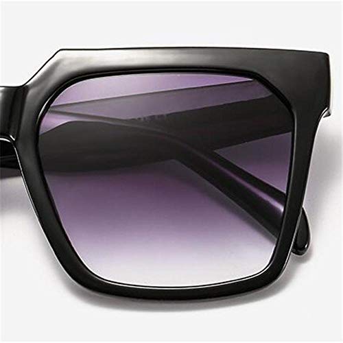 Gafas de Sol Sunglasses Gafas De Sol Extragrandes Mujeres Gafas De Sol Gradiente Cuadradas Hombres Gafas De Sol Rosadas Sol De Los Hombres Uv400 Blackleopard