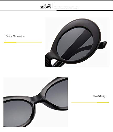 Gafas de Sol Sunglasses Gafas De Sol Ovales Clásicas Mujeres Hombres Gafas De Sol Diseñador Damas 14 Colores Uv400 Teagrey