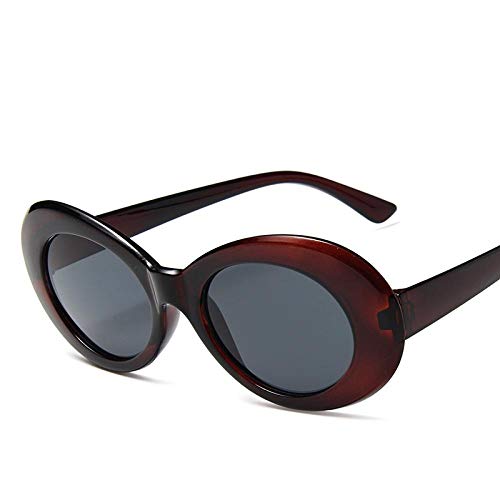 Gafas de Sol Sunglasses Gafas De Sol Ovales Clásicas Mujeres Hombres Gafas De Sol Diseñador Damas 14 Colores Uv400 Teagrey
