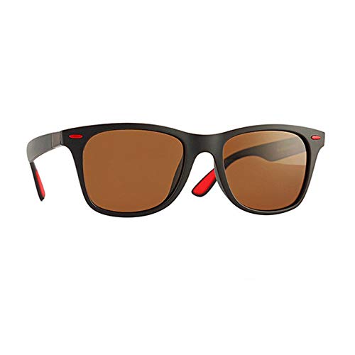 Gafas de Sol Sunglasses Nuevas Gafas De Sol Cuadradas Polarizadas Hombres Mujeres Marcos De Gafas De Plástico Gafas De Sol D