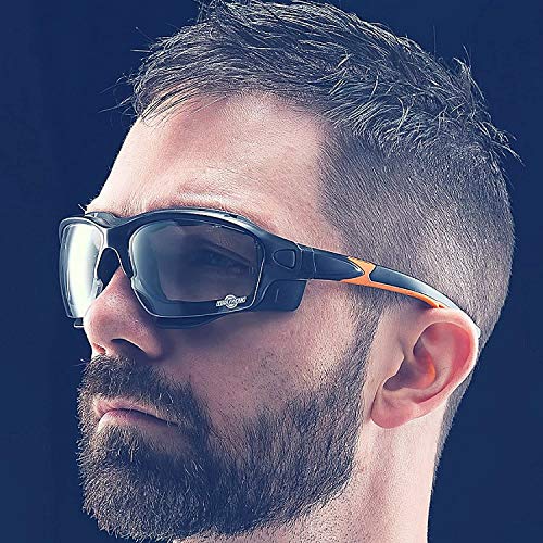 Gafas Protectoras de diseño “spoggles” de Primera Calidad ToolFreak | La combinación Gafas de Seguridad y Gafas de diseño (Spoggle - Transparente)