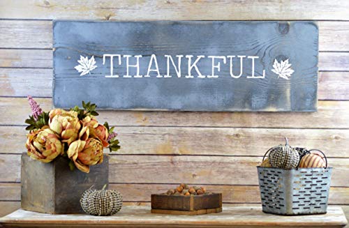 Gale66Lucy - Señal de Madera con Texto en inglés Thank ightful Fall Todo, decoración de otoño, decoración de la casa de la Granja, decoración de otoño, Ideas de Acción de Gracias