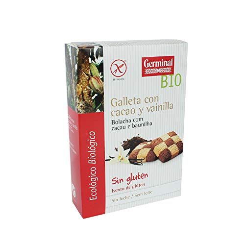 Galletas de cacao y vainilla bio sin gluten - Germinal - 250g
