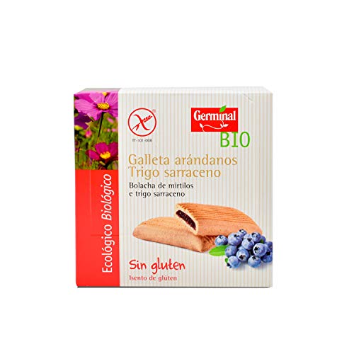 Galletas de trigo sarraceno con arándanos bio sin gluten - Germinal - 200g