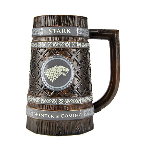 Game Of Thrones Jarra de Cerveza Stark Juego de Tronos, 900ml