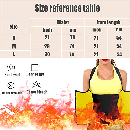 Garing Chaleco Neopreno Sauna, Faja Adelgazante Mujer, Mujer Corsé Chaleco de Sudor Pérdida de Peso Cuerpo Ajustable Shaper Workout Tank Tops