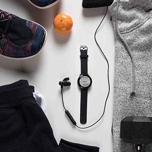 Garmin Smartwatch Vivoactive 3 Music GPS Mano Ciclismo Unisex Adulto, Negro y plata