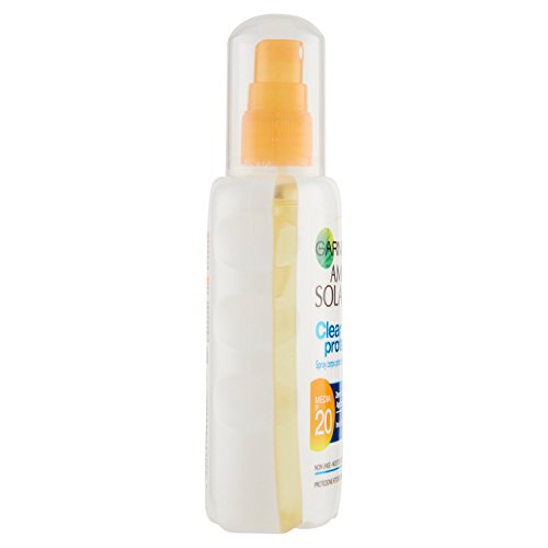 Garnier Ambre Solaire Clear Protect + Cuidado Spray transparente, 200 ml