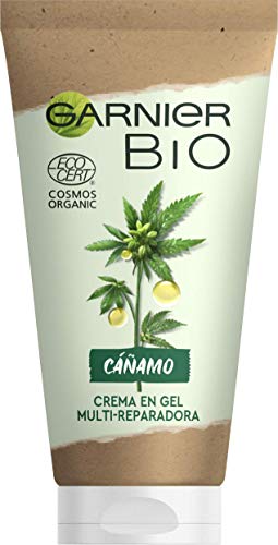 Garnier BIO Crema en Gel Multi-Reparadora con Aceite de Semillas de Cáñamo Ecológico y Vitamina E