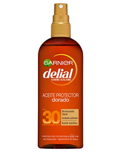 Garnier Delial - Aceite Protector Dorado Sublime FPS30