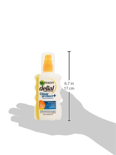 Garnier Delial Spray Protector Transparente, FPS50 - 20 cl