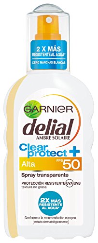 Garnier Delial Spray Protector Transparente, FPS50 - 20 cl