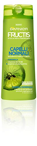 Garnier Fructis Champú Cabello Normal 2 in1 Vitamine con B3 y B6, sin siliconi y sin parabeni, sin parabeni, 250 ml – 3 Packs of 2 Units