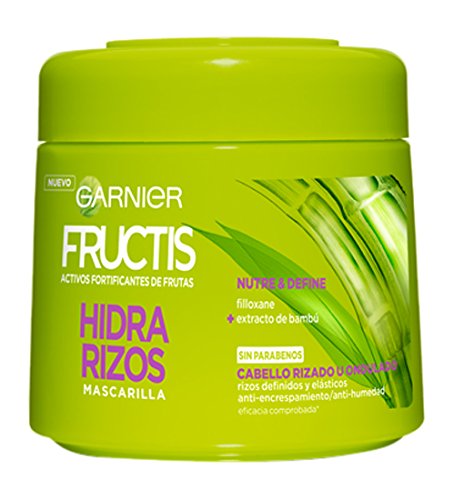 GARNIER Fructis Hidra Rizos Mascarilla Capilar Pelo Rizado u Ondulado - 300 ml