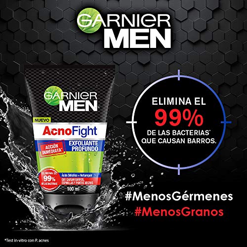Garnier - Jabón exfoliante para hombres 6 en 1: 100 ml.