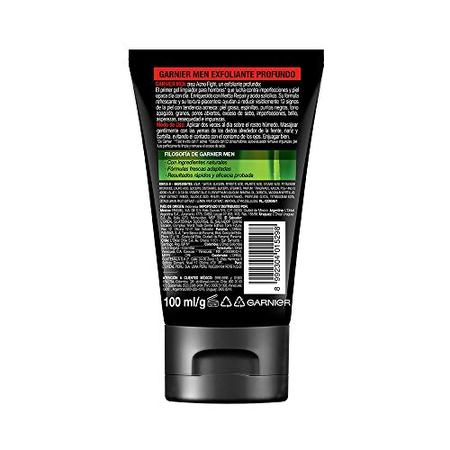 Garnier - Jabón exfoliante para hombres 6 en 1: 100 ml.
