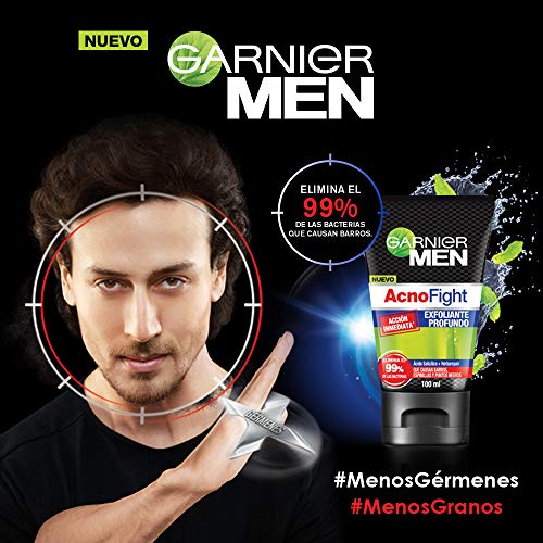 Garnier - Jabón exfoliante para hombres 6 en 1: 100 ml.