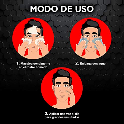 Garnier - Jabón exfoliante para hombres 6 en 1: 100 ml.