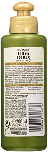Garnier Ultra Doux Olive Mythique - Crème de soin sans rinçage Nutrition Extrême - 200 ml