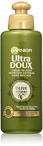 Garnier Ultra Doux Olive Mythique - Crème de soin sans rinçage Nutrition Extrême - 200 ml