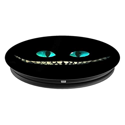 Gato de Cheshire | Aqui Todos Estamos Locos Alicia PopSockets Agarre y Soporte para Teléfonos y Tabletas