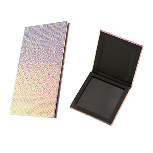 Gazechimp 2pcs Paleta Magnética Vacía de Maquillaje Caja de Almacenamiento de Sombras de Ojos Blush Polvo