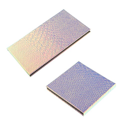 Gazechimp 2pcs Paleta Magnética Vacía de Maquillaje Caja de Almacenamiento de Sombras de Ojos Blush Polvo