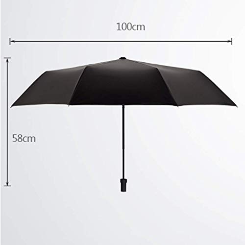 GBX Paraguas de viaje al aire libre Moda Patrón de flor Vinilo de doble capa Protector solar Vibrador solar plegable plegable Parasol soleado de doble uso,do