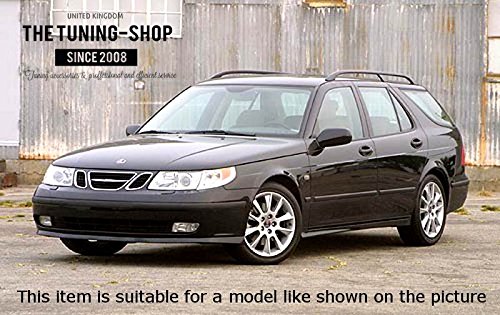 Gear y freno de mano negro piel "95 azul bordado