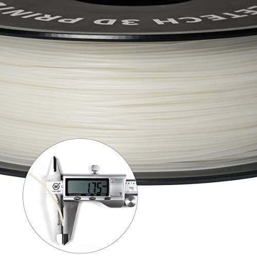 GEEETECH Filamento PLA de 1,75 mm para impresora 3D, brilla en la oscuridad, bobina de 1 kg, azul, 1