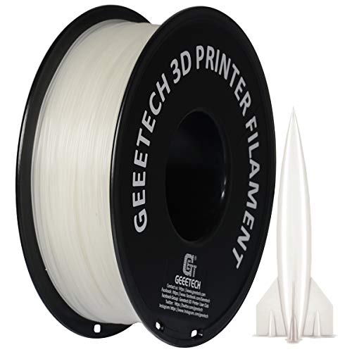 GEEETECH Filamento PLA de 1,75 mm para impresora 3D, brilla en la oscuridad, bobina de 1 kg, azul, 1