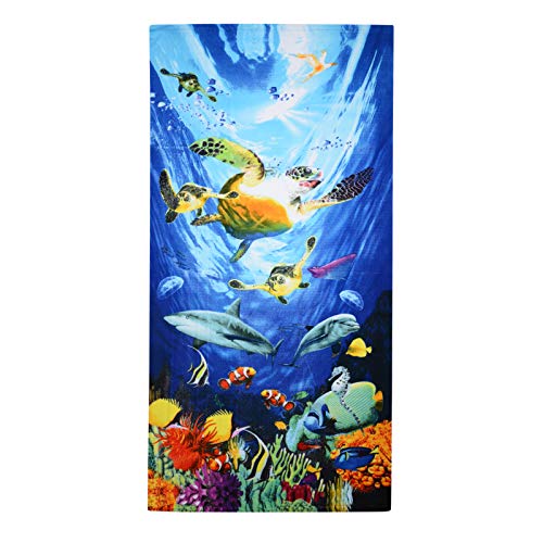 GEEZY - Toalla de playa de microfibra ligera, para deportes, viajes, gimnasio, verano