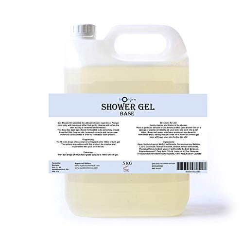 Gel De Ducha Base - Sin Parabenos - 5 Kg