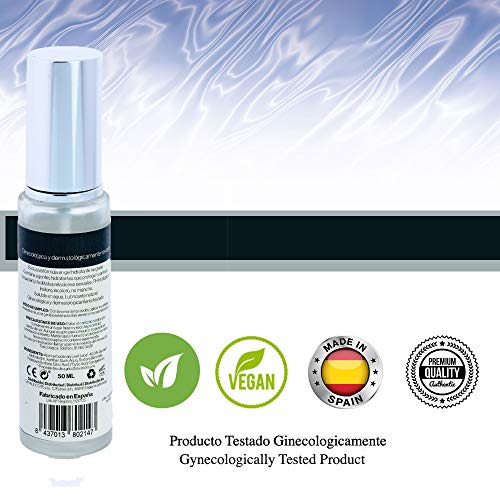 Gel Lubricante sexual ecológico a base de agua gel hidratante combate sequedad íntima comestible ingredientes ecológicos formulación propia 50ML .Neutro