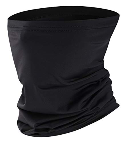 GEMVIE Braga de Cuello Hombre Bufanda para Ciclismo Antiviento Máscara con Cuello Antipolvo Antipolucion Pasamontañas de Moto Deportes al Aire Libre