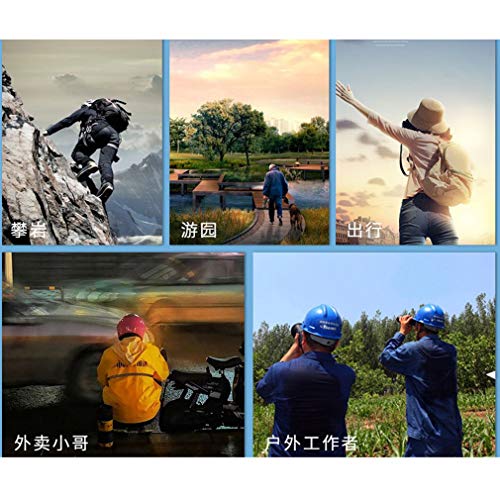 GEMVIE Braga de Cuello Hombre Bufanda para Ciclismo Antiviento Máscara con Cuello Antipolvo Antipolucion Pasamontañas de Moto Deportes al Aire Libre