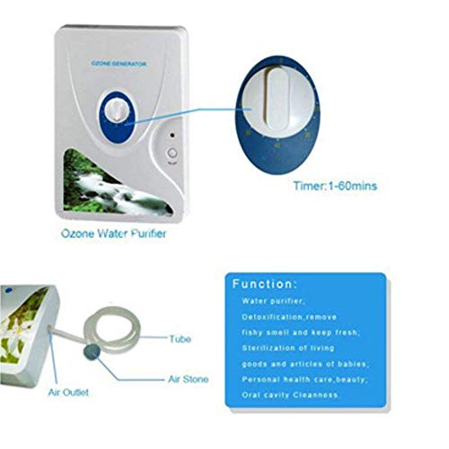 Generador de ozono de Cenblue para el hogar, purificador de aire, esterilizador para agua, verduras y frutas